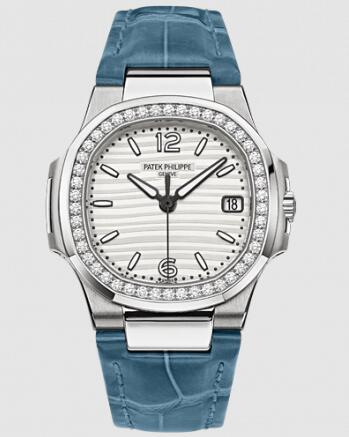 Review Patek Philippe Nautilus 7010 White Gold Replica Watch 7010G-011